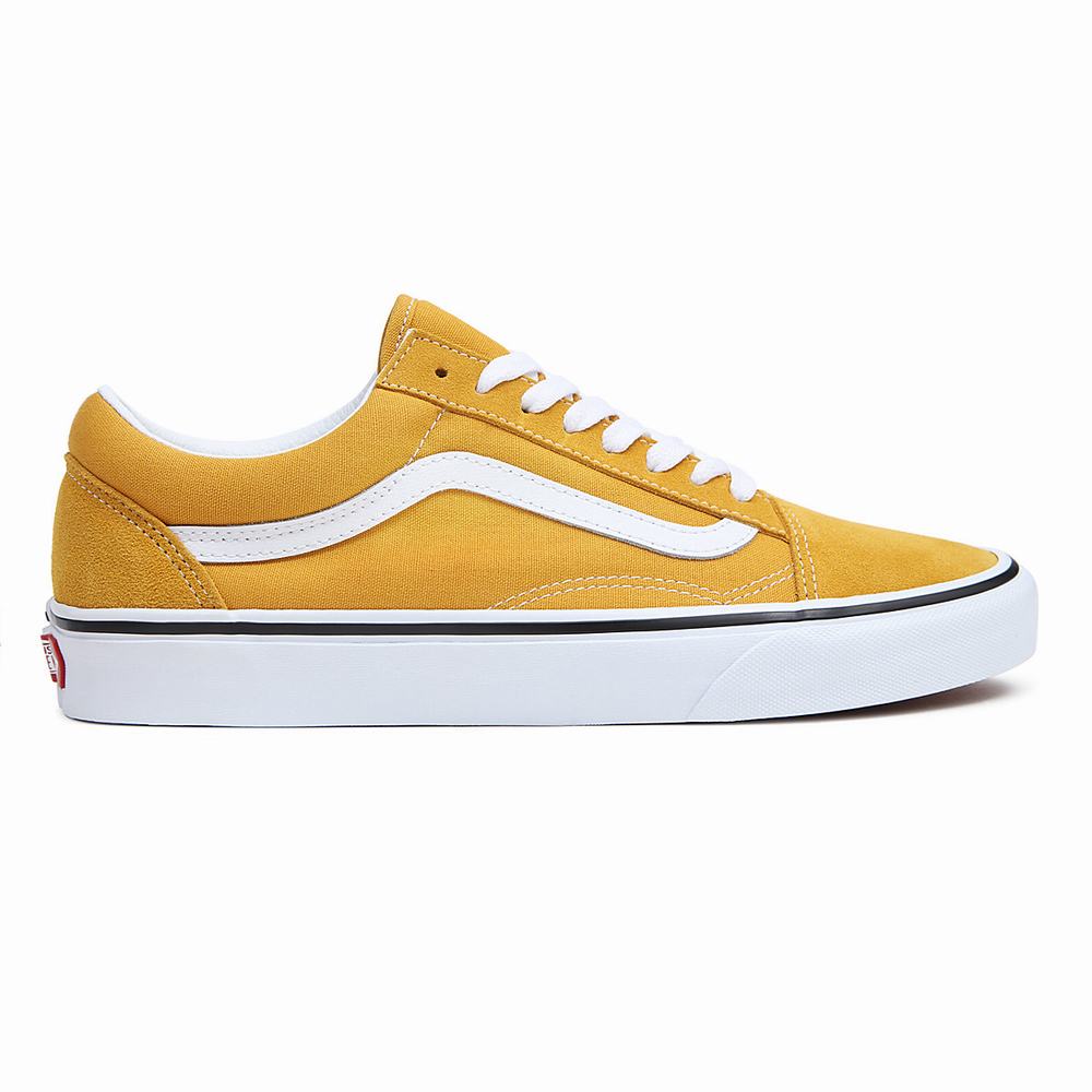 Zapatillas vans store mujer amarillo